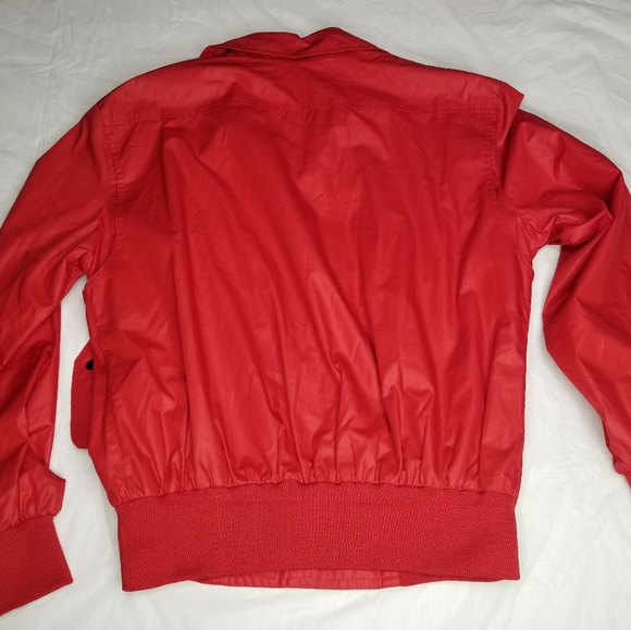 Vintage Members only Jacket 80's Racer rainbow tag - Picture 7 of 8